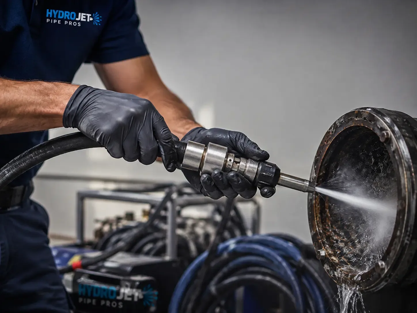 Hydro Jet Pipe Descaling in Santa Anna, TX